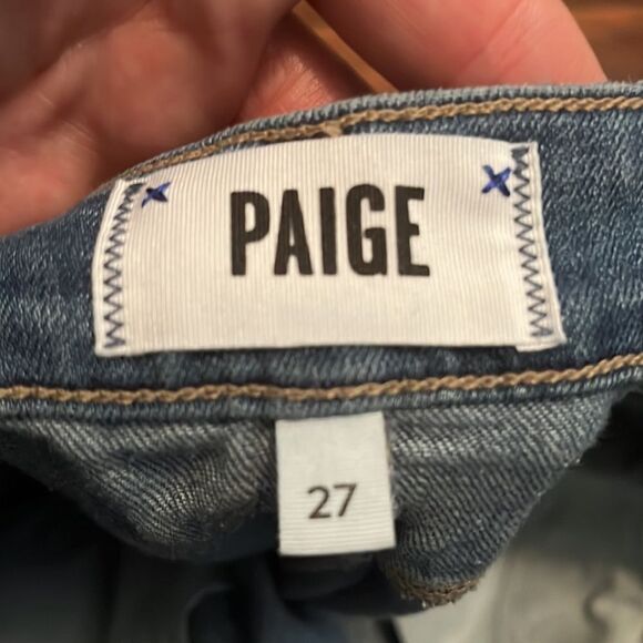 Paige Jimmy Jimmy Shorts Cuffed Denim Shorts - Picture 11 of 11